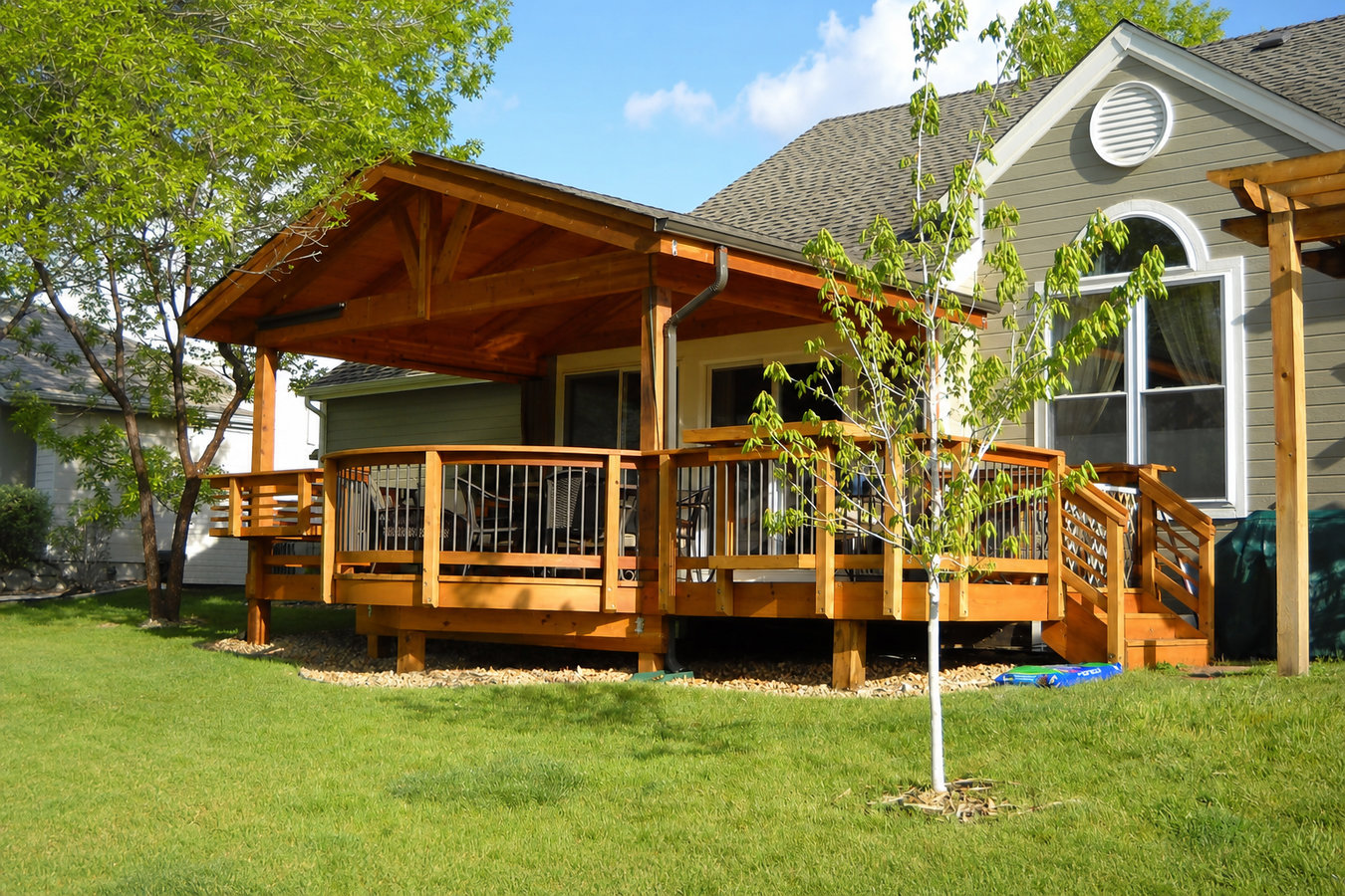 Custom deck design and build