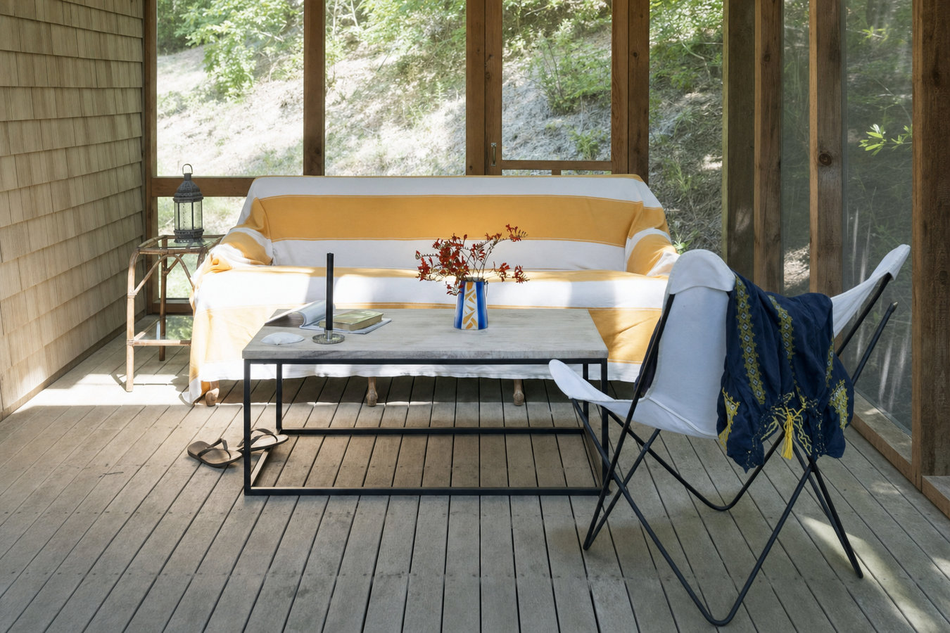 Screened-in porches and screened decks